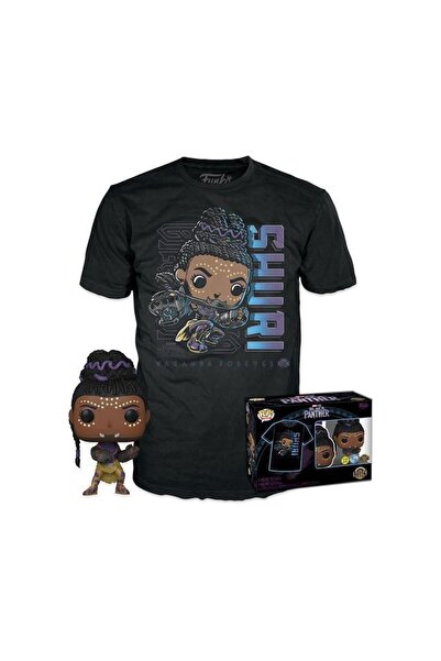 Funko Ποπ! Μάρβελ Μπλακ Πάνθερ Σούρι Φιγούρα που φωσφορίζει στο σκοτάδι & Μπλ...