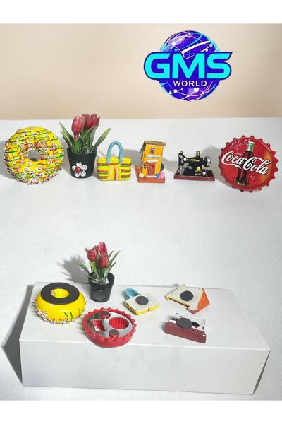 GMS WORLD 6 LI BUZDOLABI MAGNET SETİ (ŞİŞE AÇACAKLI) MODEL-4