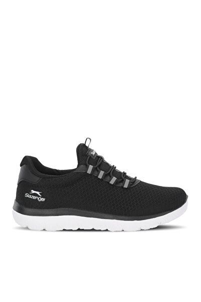 Slazenger FLEX FIT I Γυναικεία Μαύρα/Λευκά Αθλητικά Παπούτσια για Τρέξιμο & Π...