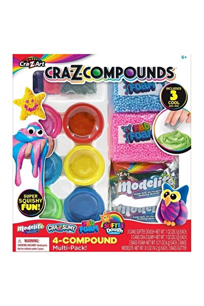 Nextohaps Toys عبوة صغيرة مكونة من 4 قطع من السلايم المتنوع