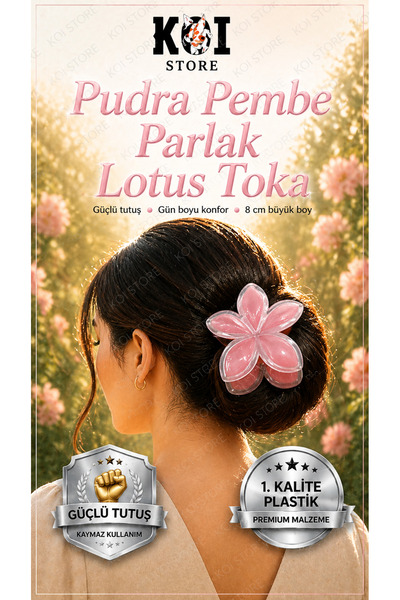 Koi Store Pudra Pembe Lotus Toka