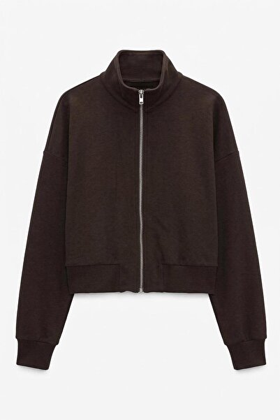 BSL Fermuarlı Sweatshirt