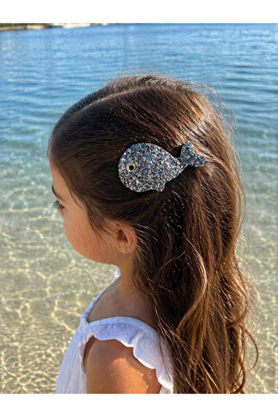 damlakidsmoda Kız çocuk Bebek toka balina deniz toka