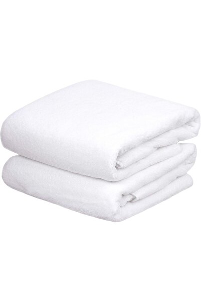 JML Hotel and Spa Bath Towels, Made of White Coral Fleece, Super Soft, Absorb...