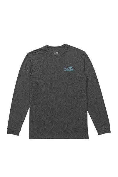 Salty Crew ORIGINAL LS SUNSHIRT ΑΝΘΡΑΚΙ ΜΕΛΑΝΖΕ "