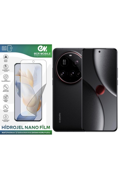 Astakos واقي شاشة نانو هيدروجيل متوافق مع Xiaomi 15 Ultra، غير زجاجي مقوى غير...