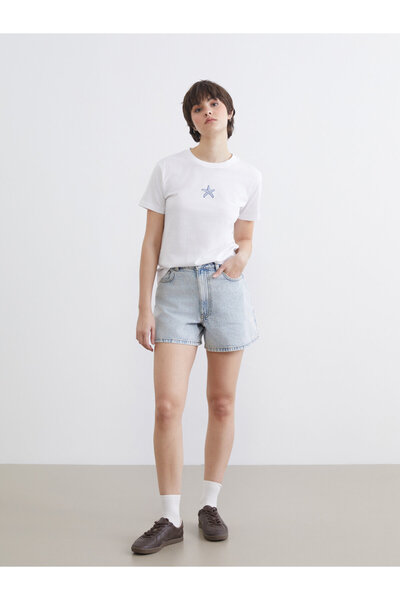 LC Waikiki Regular Fit Women's Jean Shorts