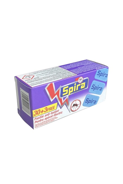 spira Pastile anti-tantari, repelent, 33 de bucati la pret de 30