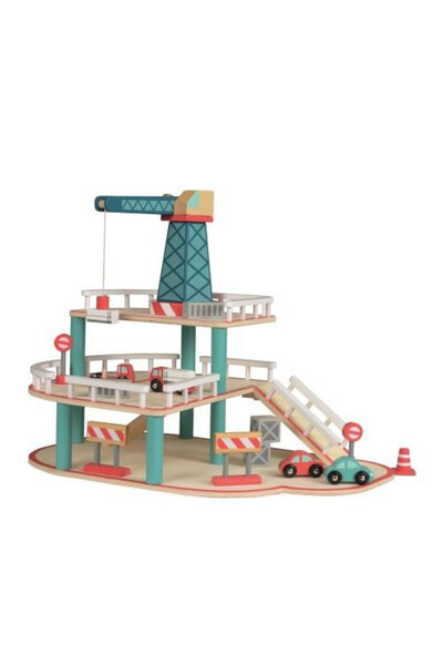 Egmont Toys Garaj cu macara si vehicule,