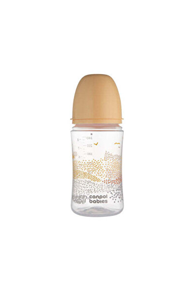 CANPOL Babies Baby bottle Anticolic 240Ml Easy Start Mountains beige - 35/243...