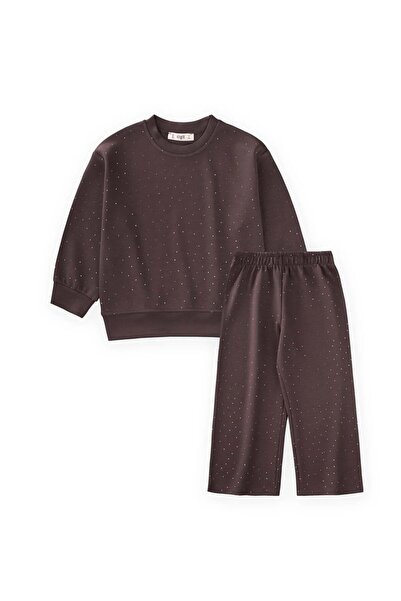 Cigit Ολοκληρωμένο Σετ Μοντάλ με Πέτρες για Ηλικίες 3-8 Ετών, Καφέ