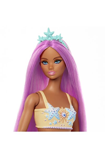 mattel Кукла Барби Дриймтропия Русалка с пурпурна коса и оранжева опашка