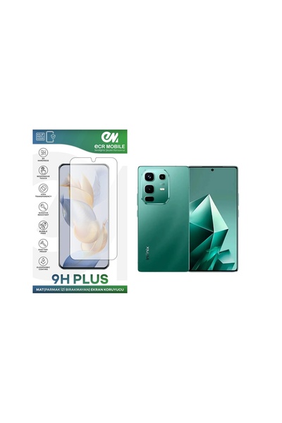Astakos واقي شاشة متوافق مع Infinix Note 50، غير لامع، مضاد لبصمات الأصابع، م...