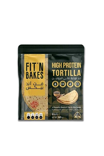 FIT 'N BAKES تورتيلا عالية البروتين 360 جرام