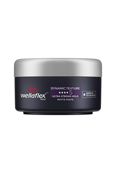 wellaflex Men Dynamic Texture, ceara de par, mata, cu fixare ultra puternica,...