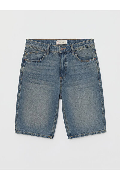 LC Waikiki Pantaloni scurți din denim pentru bărbați, croială normală