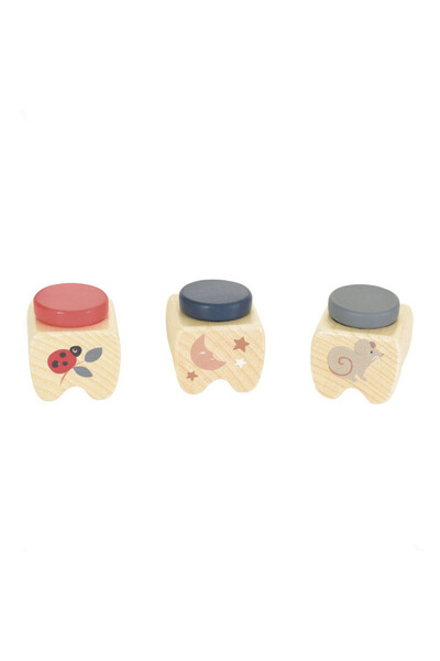 Egmont Toys Wooden box for storing baby teeth,