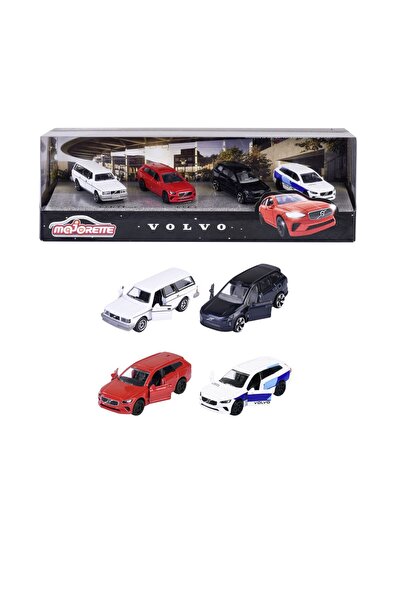 Simba MAJORETTE PREMIUM CARS КОМПЛЕКТ 4 АВТОМОБИЛА VOLVO V90 МАЩАБ 1:64
