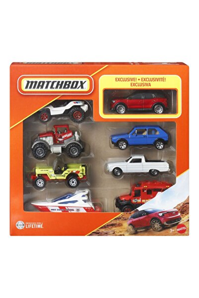 mattel MATCHBOX SET 8 MASINUTE METALICE EXCLUSIV RANGE ROVER VELAR SCARA 1 LA 64