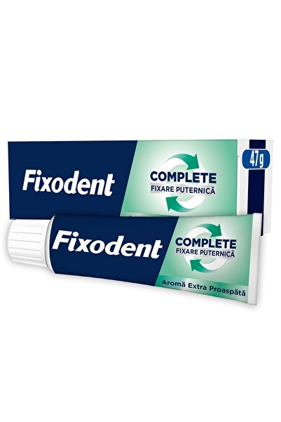 Fixodent Complete Extra Fresh, crema adeziva pentru proteza dentara, 47 g
