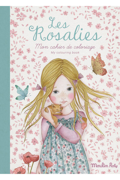Moulin Roty Carte de colorat Rosalie,
