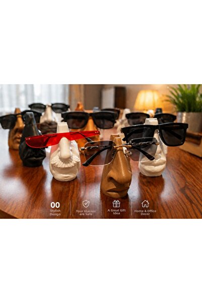 Mayah Concept 3D Printing Glasses Stand with Nose Figure