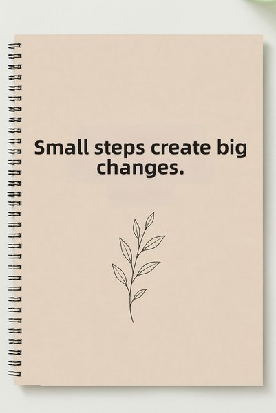 BLACKONECLASS Special Design Themed A5 Metal Spiral Bound Unlined Thick Bristol Cover Special Design Themed A5 Notebook