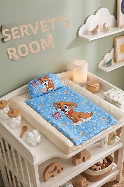 Retro Women Baby Boy Padded Practical Changing Mat Cushion Changing Pad Care ...