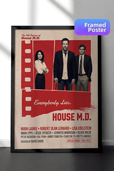 Postifull Αφίσα με μαύρο πλαίσιο για το σπίτι, Πίνακας κινηματογράφου και τηλ...