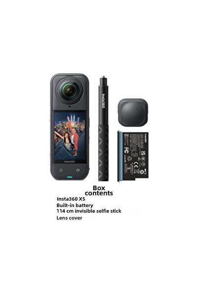 Insta360 X5 Αθλητική Κάμερα, 8K, Πακέτο Αρχαρίων