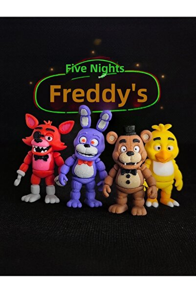 You Toys Fnaf/ Articulated and Movable Five Nights at Freddy's Figure Toys Se...