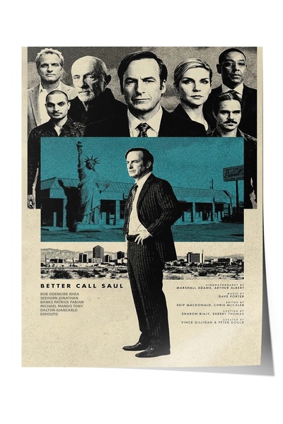 Postifull Αφίσα Better Call Saul, Αφίσες Ταινιών και Τηλεοπτικών Σειρών, Αφίσ...