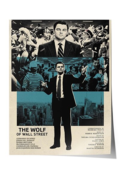 Postifull Αφίσα The Wolf of Wall Street, Αφίσες Ταινιών και Τηλεοπτικών Σειρώ...