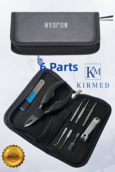 kırmed مجموعة العناية الاحترافية بالأظافر، مجموعة أدوات المانيكير والباديكير،...