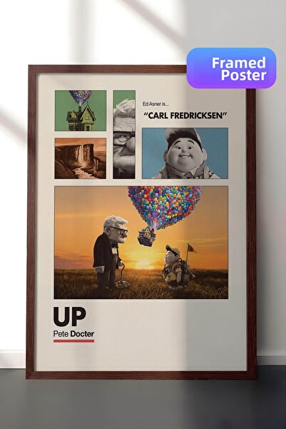 Postifull Αφίσα με καφέ πλαίσιο, Πίνακας κινηματογράφου και τηλεοπτικής σειρά...