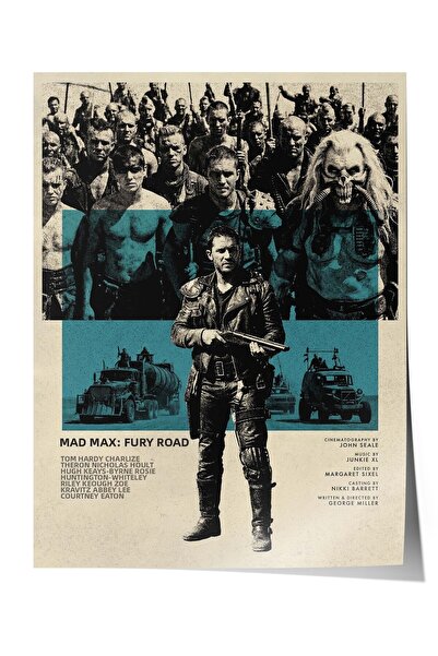 Postifull Αφίσα του Mad Max Fury Road, Αφίσες ζωγραφικής τέχνης για κινηματογ...