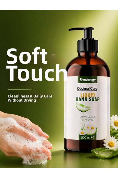 zinderm Moisturizing Liquid Soap with Aloe Vera and Chamomile Extract 500 ml