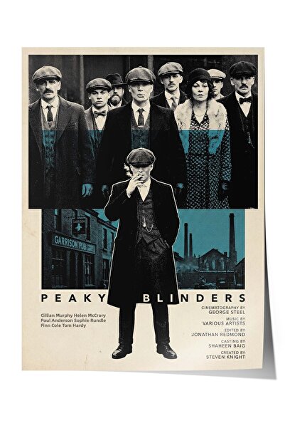 Postifull Αφίσα Peaky Blinders, Αφίσες Πίνακων Κινηματογραφικών Ταινιών και Τ...