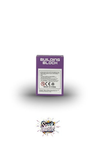 Bricks Snackzotic Super Mario Themed 3D Micro Block Figure - Nostalgic Game Series Building Set