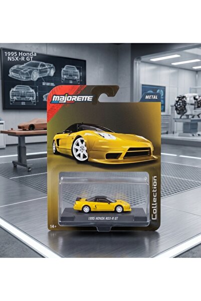 Majorette 1995 هوندا NSX-R GT 1:64 مع حامل خاص لهواة التجميع