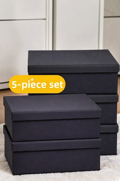 Helen's Home 5 τεμάχια Μεγάλου μεγέθους κουτί αποθήκευσης ρούχων, θήκη για μα...