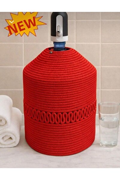 JÜTEX HOME Θήκη για μπουκάλια από άχυρο γιούτας με σχέδιο μπαμπού, εμφάνιση φ...