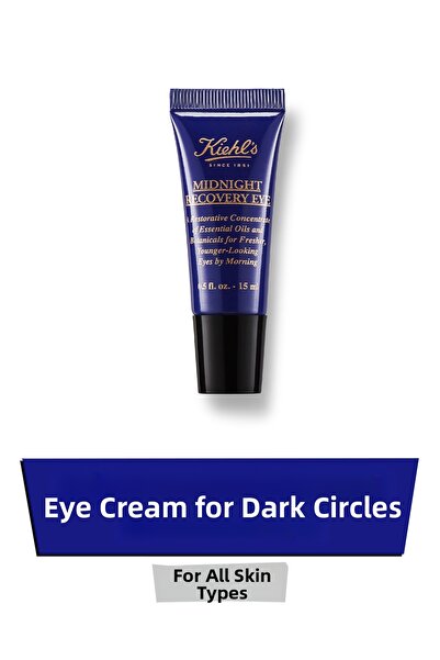 Kiehl's كريم العين الليلي المضاد للتعب والهالات السوداء من ميدنايت ريكوفري 15 مل