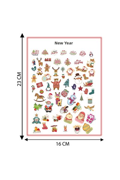 YUNUS COPY Special Occasions Sticker Label 1 Nevruz, Birthday, Christmas Hallowen