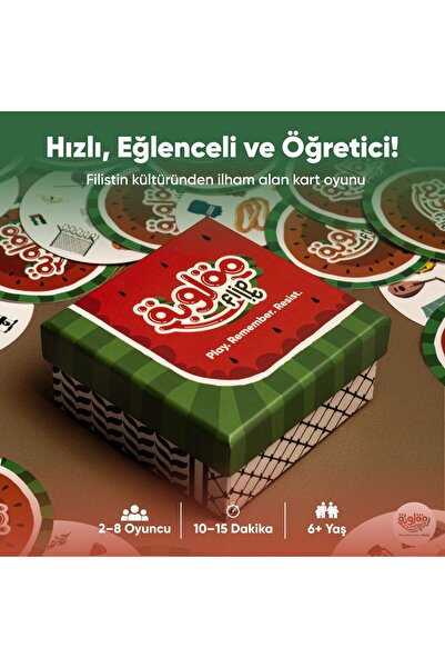 Maqluba flip it Maqluba – Filistin Kart Oyunu