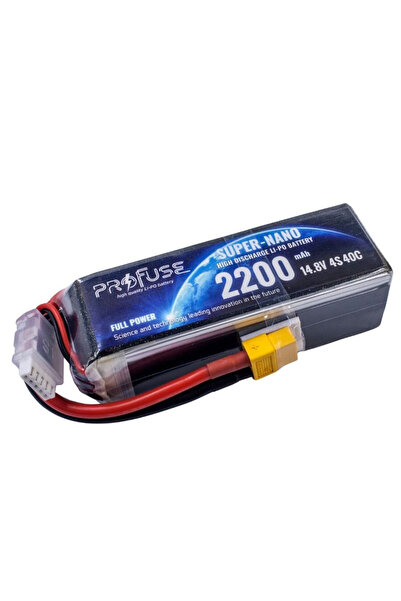 Genel Markalar 14,8V 4S 2200mAh 40C Lipo Batarya