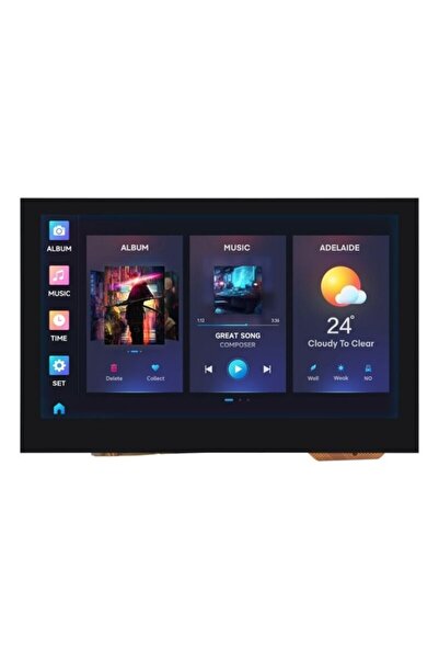 WaveShare ESP32-S3 4.3 Inch 800x480 Kapasitif Dokunmatik Ekran Geliştirme Kartı
