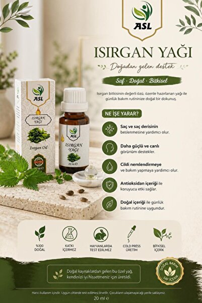 ASL Nettle Oil 20 Ml