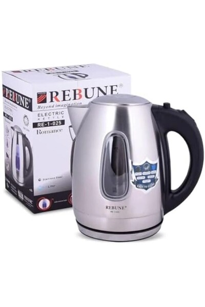 rebune Electric Kettle Re-1-025 2200 W 1.7L Stainless Steel