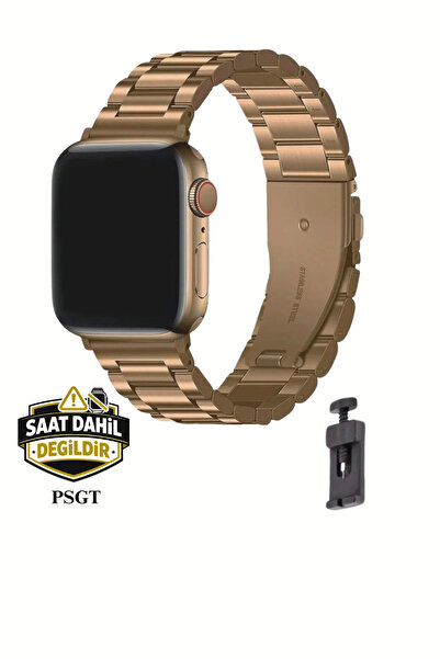 PSGT Watch Uyumlu ( 38/40/41MM) Ve Seri10 ve 11(42MM) Paslanmaz Çelik Modernfit